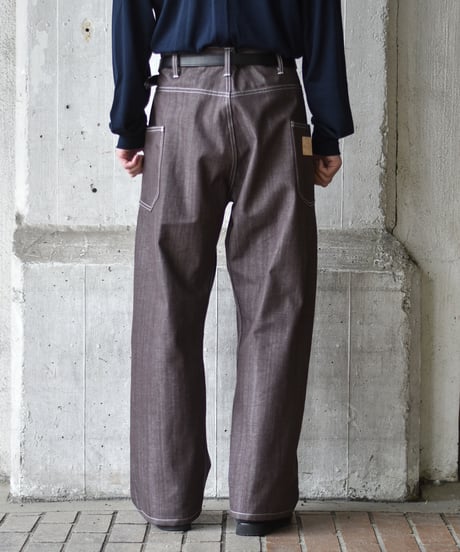 Willow Pants P-040 brown denim