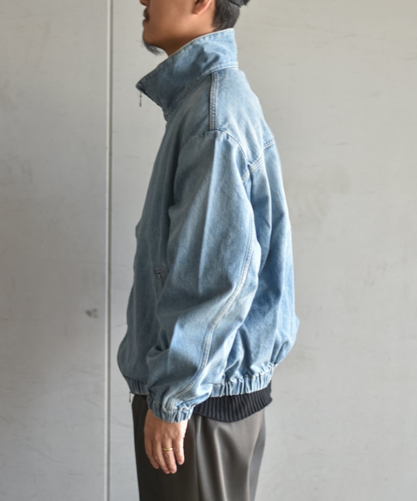 superNova. Denim track jacket - Old vintage was