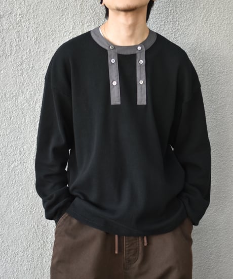 refomed FRESH MAN HENLEY NECK