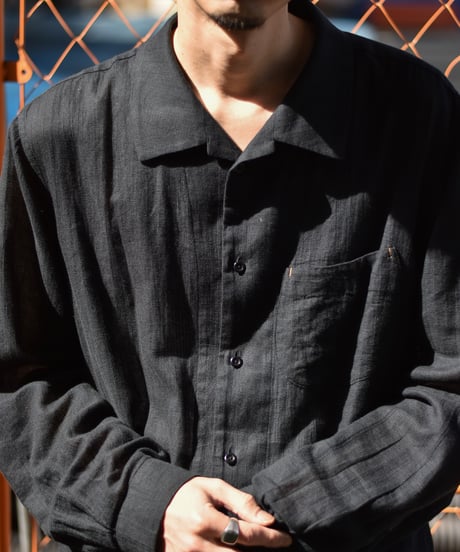 Gorsch the merry coachman  Panama Cotton Breath Collar Shirt