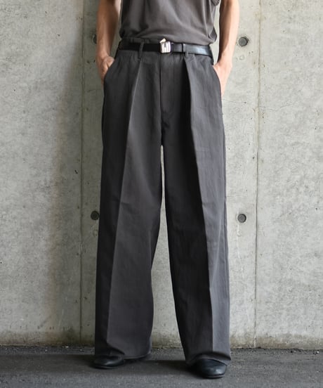 【LAST1】saby TUCK-BAGGY TYPE 2 - High-density twill FAB -