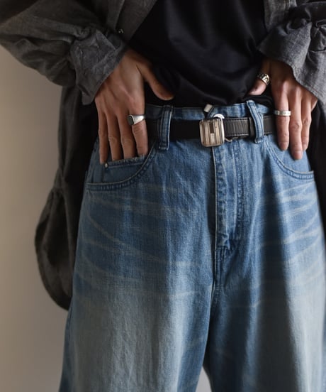 saby TYPE 3 BAGGY - 11oz Uneven yarn Denim -