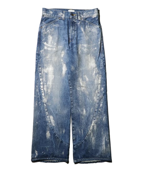 encode PROTOTYPE 3D JEANS  SILVER PAINTING