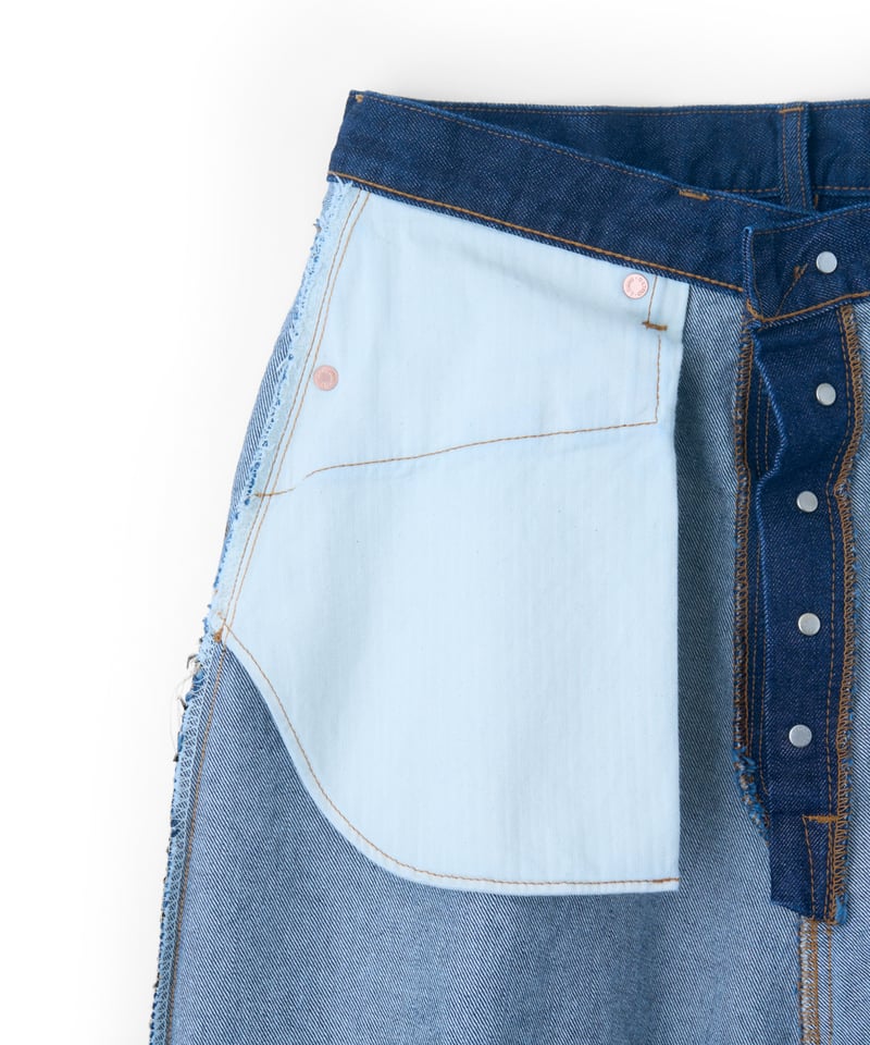 パンツ refomed FRESH MAN DENIM WIDE PANTS refomed [ FRESH MAN DENIM WIDE PANTS 
