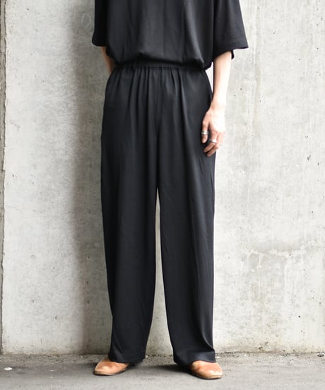 Gorsch the merry coachman Merino Wool Knit Easy Trousers