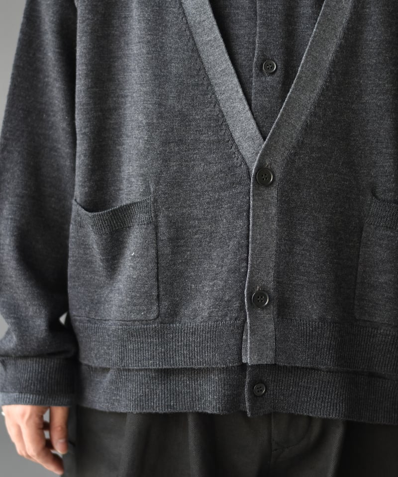 Dulcamara フェイクレイヤードニットCD | 45do｜ULTERIOR・refome