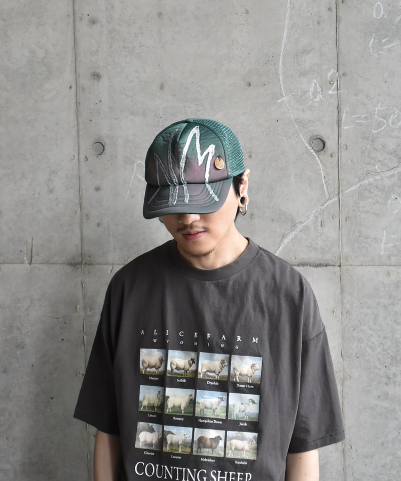 NAM Warped Mesh Cap | 45do｜refomed・Gorsch・Willo