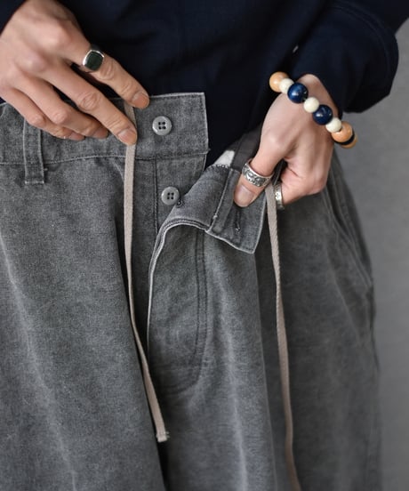 refomed FRESH MAN DUCK WIDE PANTS