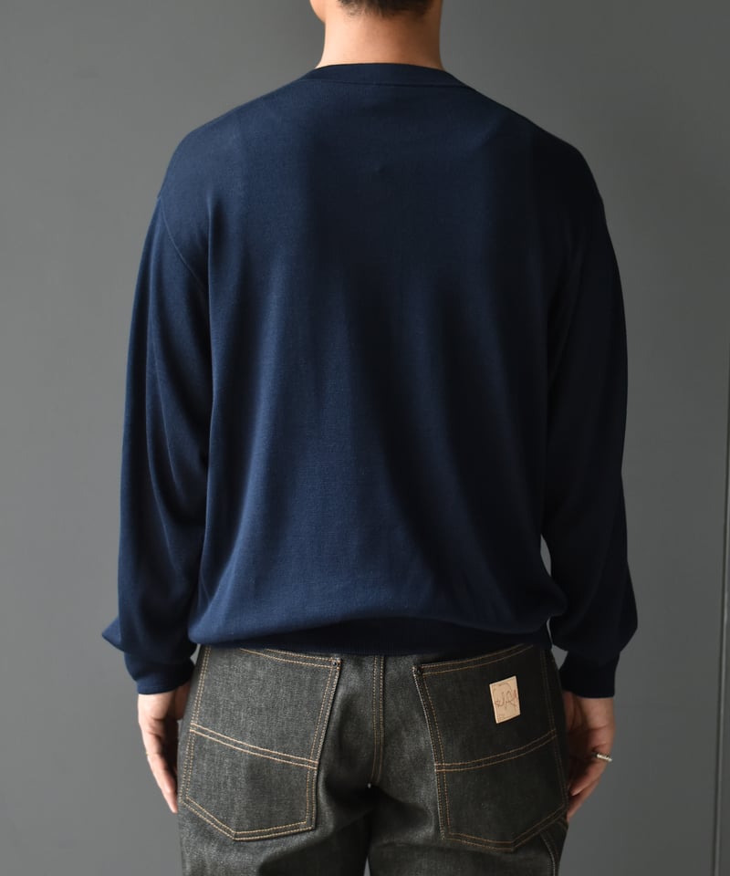 MEIAS SILK HENLEY NECK PO | 45do｜refomed・Gorsc