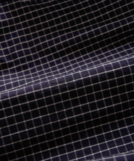 refomed WRIST PATCH SLOUCH SHIRT "CHECK"