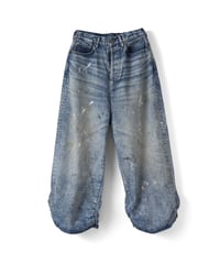 refomed FRESH MAN DENIM WIDE PANTS "PAINT"