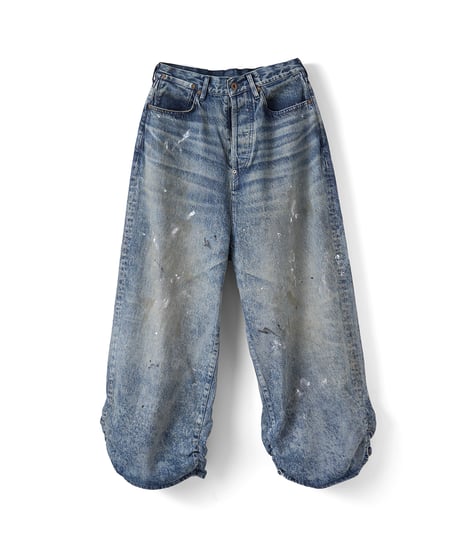 refomed FRESH MAN DENIM WIDE PANTS "PAINT"