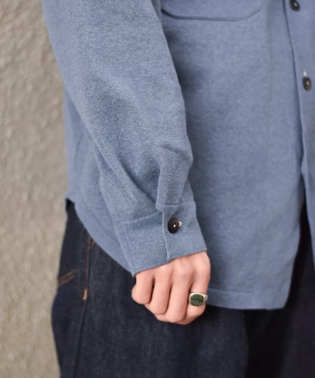 MEIAS LINEN CHAMBRAY KNIT SHIRTS