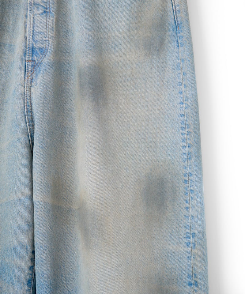 edwin refomed ライトブルーデニム refomed FRESH MAN DENIM WIDE PANTS by EDWIN