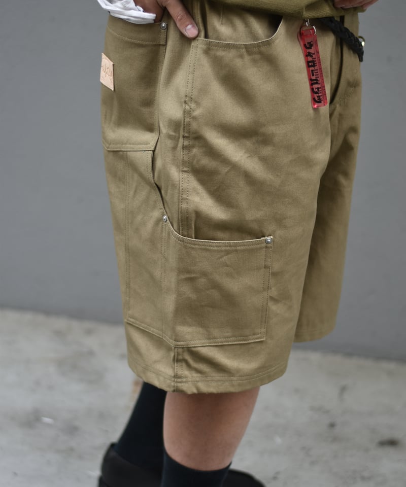 Willow Pants P-020 khaki | 45do｜refomed・Gorsch・