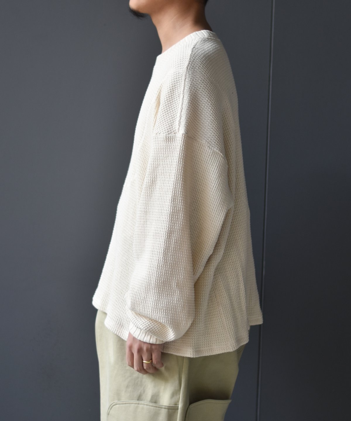 refomed AZEAMI THERMAL TEE | 45do｜refomed・Gorsc