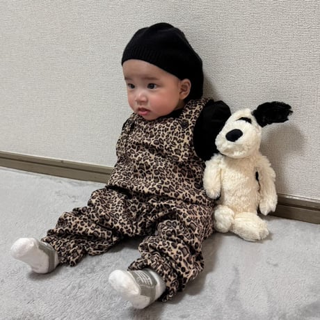 【即納】leopard rompers