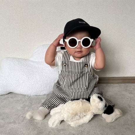 予約販売  stripe salopette