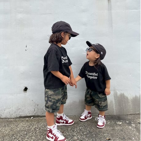 【即納】camouflage half pants