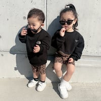即納 leopard biker shorts