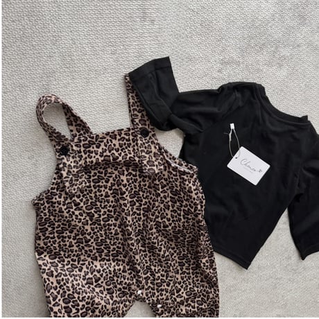 【即納】leopard rompers