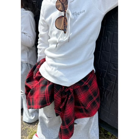 【即納】※送料込 wrap shirt