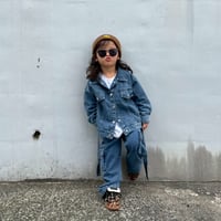 予約販売 denim setup