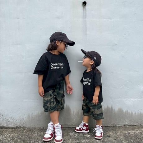 【即納】camouflage half pants