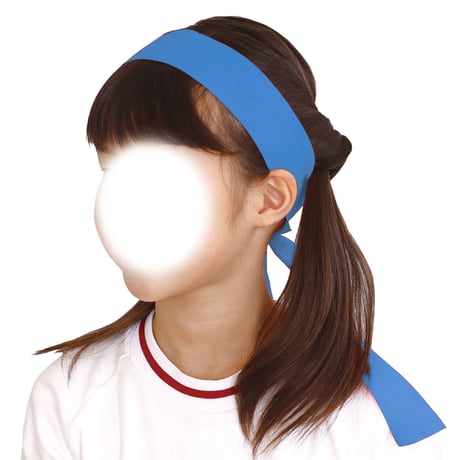ﾌｨｯﾄはちまき 青
