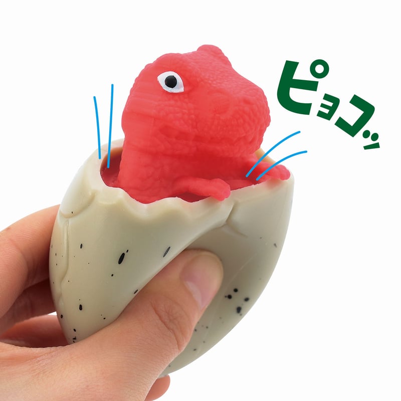 飛び出る恐竜のたまご ﾚｯﾄﾞﾃｨﾗﾉ | ACT`store