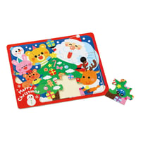 木製ｸﾘｽﾏｽｼﾞｸﾞｿｰﾊﾟｽﾞﾙ ｸﾘｽﾏｽﾂﾘｰ