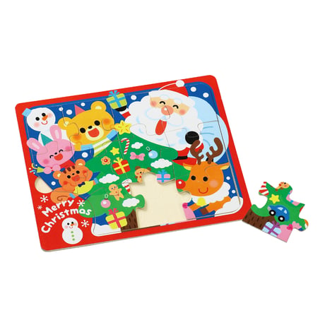 木製ｸﾘｽﾏｽｼﾞｸﾞｿｰﾊﾟｽﾞﾙ ｸﾘｽﾏｽﾂﾘｰ