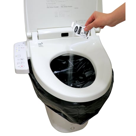 ATﾄｲﾚの凝固剤10個入