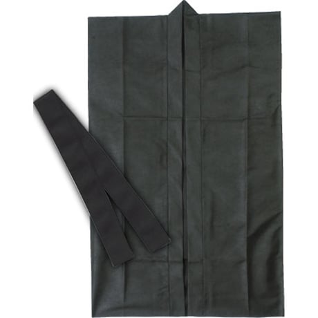 ﾛﾝｸﾞﾊｯﾋﾟ不織布 黒 J/S(ﾊﾁﾏｷ付)