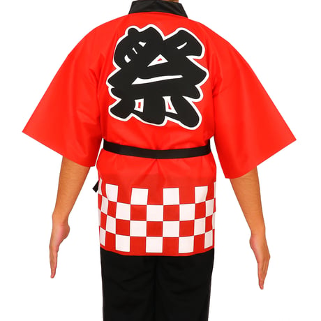 ｶﾗｰ不織布ﾊｯﾋﾟ祭(L) 赤