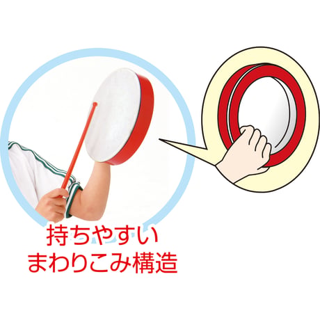 ﾌﾟﾗ製たいこ J 黄