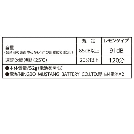 防犯ﾌﾞｻﾞｰﾚﾓﾝﾀｲﾌﾟ(単4電池付)
