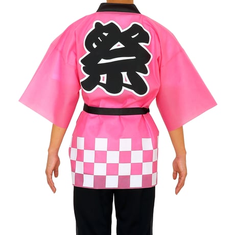 ｶﾗｰ不織布ﾊｯﾋﾟ祭(L) ﾋﾟﾝｸ