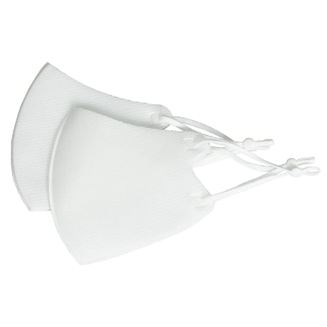 ｱｰﾃｯｸｴｱﾏｽｸ 大人用ﾌﾘｰｻｲｽﾞ 2枚入 ﾎﾜｲﾄ