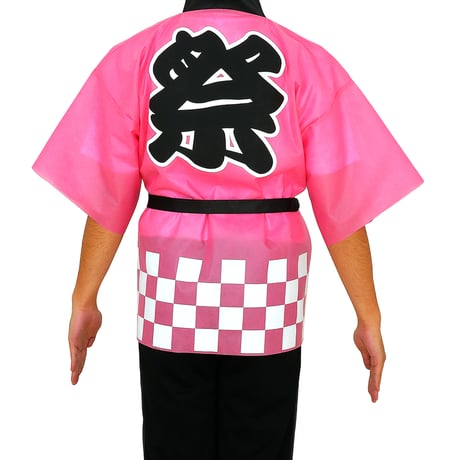 ｶﾗｰ不織布ﾊｯﾋﾟ祭(L) ﾋﾟﾝｸ