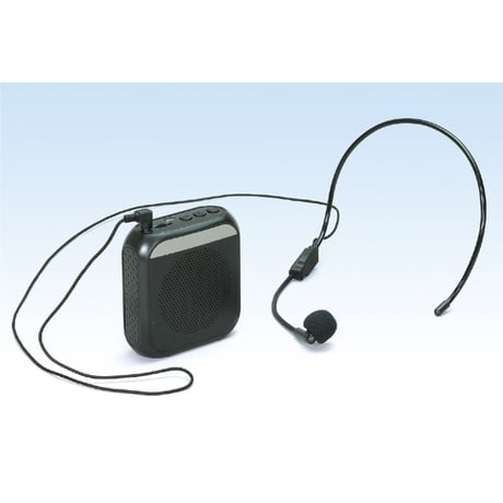 ﾊﾝｽﾞﾌﾘｰ小型拡声器 黒