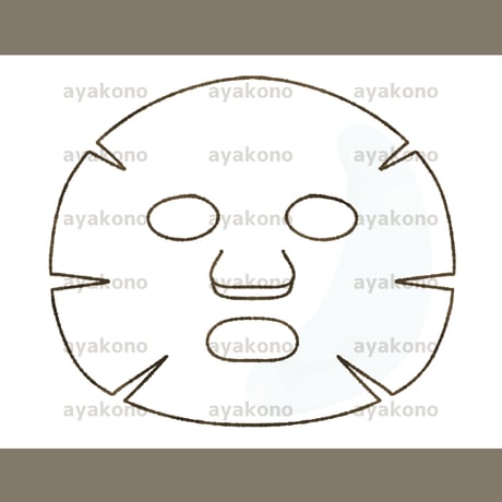 フェイスマスクシート【JPEG】