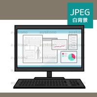 パソコンの電子カルテ【JPEG】