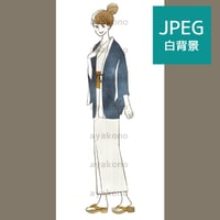 浴衣の女性【JPEG】