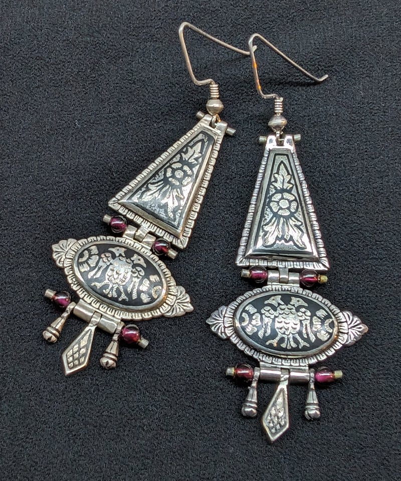 イタリア製ボヘミアンジュエリー シルバーピアス AS147 イタリア製ボヘミアンジュエリー シルバーピアス AS147