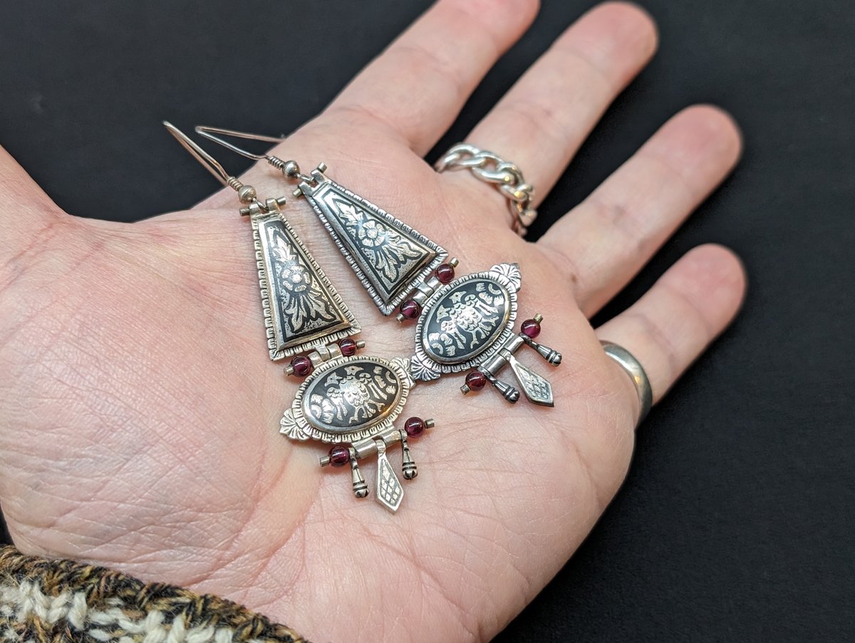 イタリア製ボヘミアンジュエリー シルバーピアス AS147