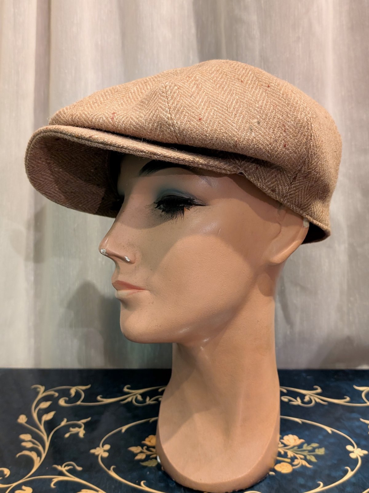 ヴィンテージ　キャスケット　40年代 40S 50年代 50S ネップ 1930～40'sスタイルキャスケット(ネップベージュ) HT36 | European Vi