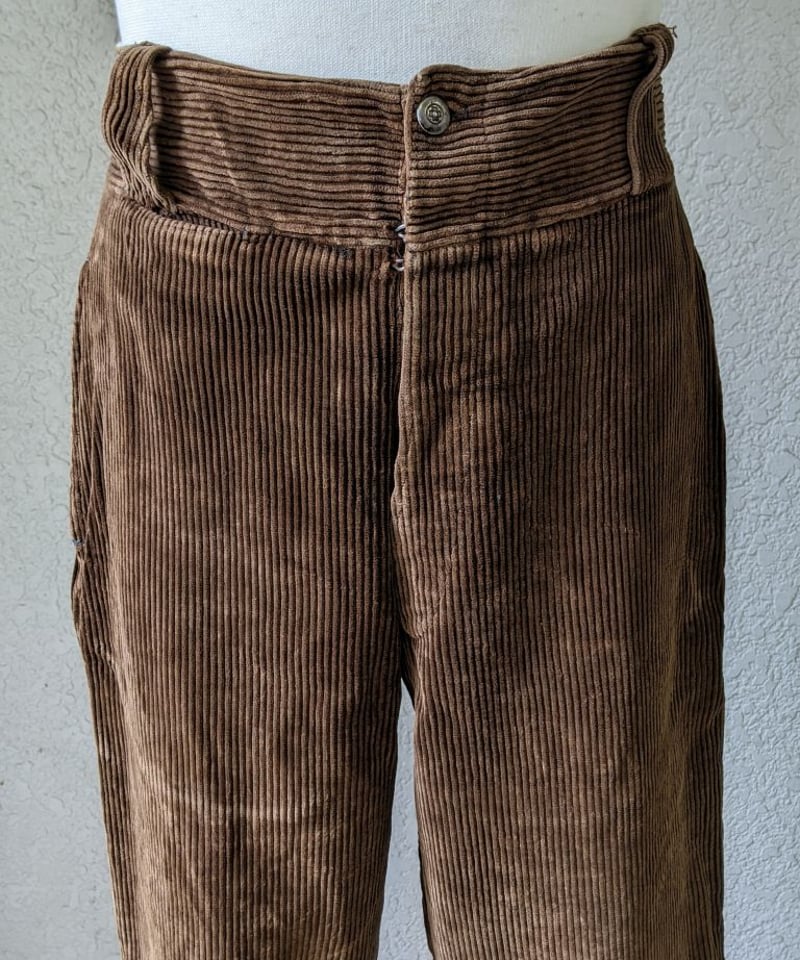 1930～40's太畝コーデュロイパンツ PT57 | European Vintage &