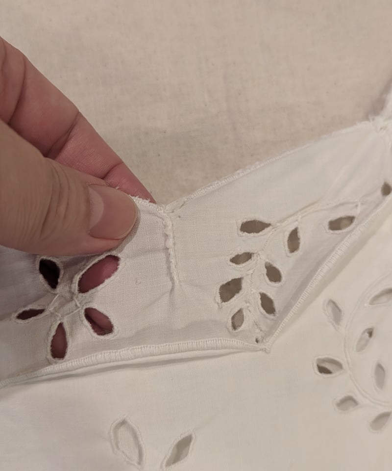 アンティーク カットワークレースナイトドレス OP01 | European