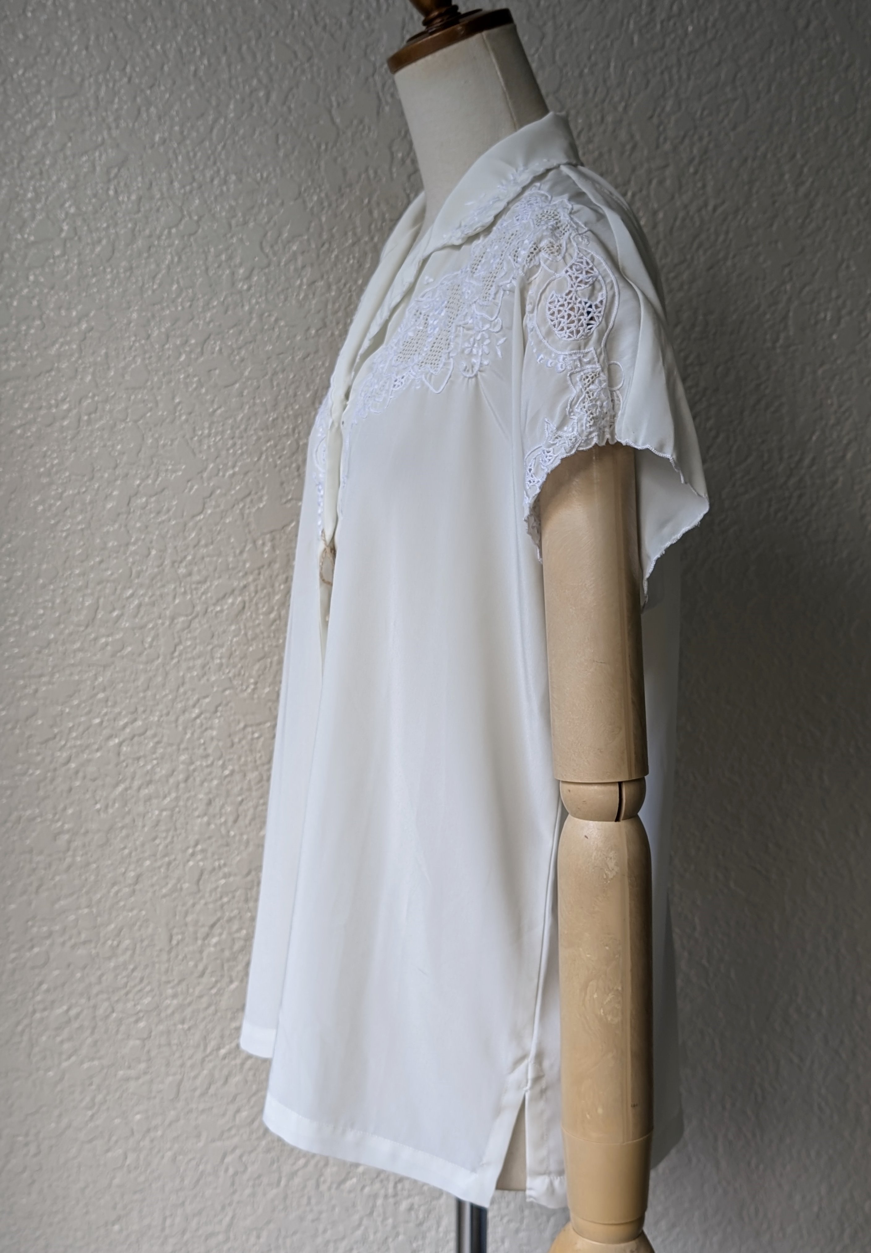 スワトウ刺繍 開襟ブラウス BL41 | European Vintage & Antique